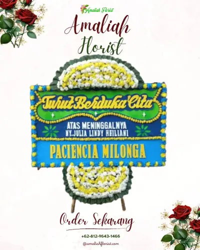 Papan Bunga Duka kebomas gresik