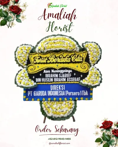 Papan Bunga Duka kebomas gresik